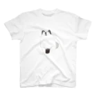 モナミモザの青い目の長毛猫 Regular Fit T-Shirt