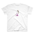 minna✽の振り返り美女 スタンダードTシャツ