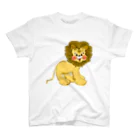 PEANASHUのライオンまるおくん Regular Fit T-Shirt