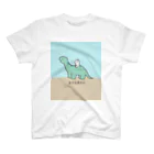 ナポリのSUZURIの恐竜とうさちゃん Regular Fit T-Shirt