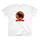 Wild  MammothのWM Tシャツ　白×オレンジ スタンダードTシャツ
