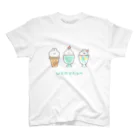 ナポリのSUZURIのサマーうさちゃん Regular Fit T-Shirt