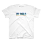 aloha808mahaloのALOHA × ビーチ＠ハワイ Regular Fit T-Shirt