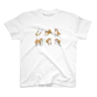 chippokeの柴犬いろいろ Regular Fit T-Shirt