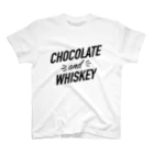 グラフィンのCHOCOLATE AND WHISKEY　チョコレート＆ウィスキー スタンダードTシャツ