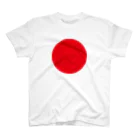 ゴロニャーのダサT屋さんの日本 JAPAN 国旗 日の丸 赤丸 スタンダードTシャツ