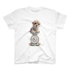 Momojiの犬画のノーフォークテリア30 Regular Fit T-Shirt