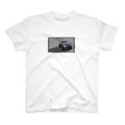 mini gecooperのかっこいいレトロな灰色の車S号 Regular Fit T-Shirt