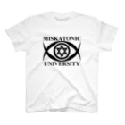 AURA_HYSTERICAのMISKATONIC UNIVERSITY スタンダードTシャツ