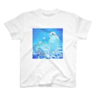 BARE FEET/猫田博人の沖縄の海とアザラシ スタンダードTシャツ