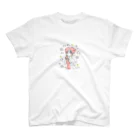 サウナ好きのカワウソのせんとうあがりのおんなのこ スタンダードTシャツ