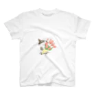 ももろ のチューリップの花束 Regular Fit T-Shirt