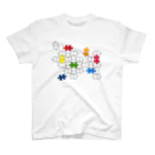 AURA_HYSTERICAのJigsaw_Puzzle Regular Fit T-Shirt