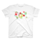 Lily bird（リリーバード）のレースとカーネーション Regular Fit T-Shirt