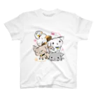 さくらいろのうさぎのふにゃん スタンダードTシャツ