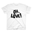 wanderingmanのOH.LOVE! スタンダードTシャツ