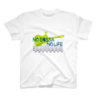 ニャンモナイト商會のNo Bossa No Life スタンダードTシャツ