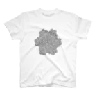 ζWalker/ShiunのGosper curve Regular Fit T-Shirt