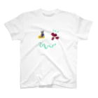 HenoHeno's Gardenの押し花フェイス９号 スタンダードTシャツ