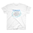 momonaoのTHE LORD’S  PRAYER　主の祈り　雲　ピンク スタンダードTシャツ