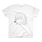 コッペちゃんの泣き笑いする女の子 スタンダードTシャツ