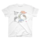 幻想水系branch　byいずもり・ようのRIVER DOLPHINS スタンダードTシャツ