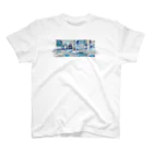 EMK SHOPSITE のstrange city blue Regular Fit T-Shirt