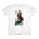 catとdogの黄昏ベンガル スタンダードTシャツ