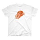 pino marche スズリ店のBlood Orange peel Regular Fit T-Shirt