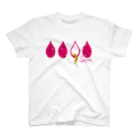 frmeowのTear Drop[Red-Bengal] Regular Fit T-Shirt