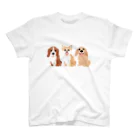kimchinの3匹の子犬 Regular Fit T-Shirt