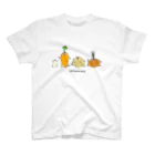 わたわたぽぽぽのWe are curry(カラー) スタンダードTシャツ