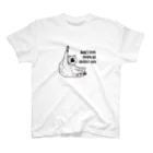 UjiYogaHouseの保護猫なめんなヨガ猫/yogaねこ Regular Fit T-Shirt