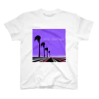 YASUHIRO DESIGNのSUMMER SUNSET HEAT スタンダードTシャツ