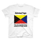 あさやけ洋品店のZ旗 Admiral Togo　 Regular Fit T-Shirt