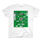 kamoto workaholicの機械パーツ スタンダードTシャツ