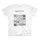 NEKO rtmentの第11回同窓会/NEKONOOKAO/16CATS スタンダードTシャツ