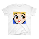 163のドット絵　女の子 スタンダードTシャツ