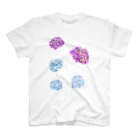 aiueoneko358の紫陽花 Regular Fit T-Shirt