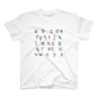 picselのpicsel font 01 スタンダードTシャツ