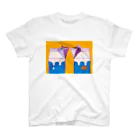 HosoMitsu-painterの牛乳パックのtalk Regular Fit T-Shirt