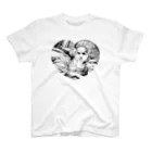 DEAD END DESIGNのAlice In Wonderland Heart Regular Fit T-Shirt