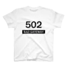 ちゃちゃまるショップの502 BAD GATEWAY スタンダードTシャツ