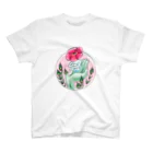 ちゃんまるの乗り心地がいい孔雀緑手Tシャツ Regular Fit T-Shirt