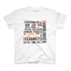 みおのショップのI love junk food !!(文字色:黒) Regular Fit T-Shirt