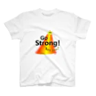 Good wavesのGo Strong！ Regular Fit T-Shirt