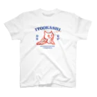 ITOOKASHIのRED×BLUE スタンダードTシャツ