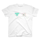 キウコとsとkのkロボットデザイン　1コリント13:4 スタンダードTシャツ