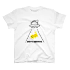 まるぺ 脱力グッズ屋さんのあ!UFO！ スタンダードTシャツ