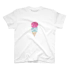 Happy circle online shopのHappy circle icecream スタンダードTシャツ